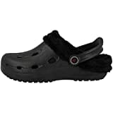 chung shi Unisex Dux Winter Clogs, Schwarz/Schwarz, 39/40 EU (M)