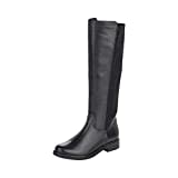 Remonte Damen D8371 Kniehohe Stiefel, Schwarz Schwarz Schwarz 01, 39 EU