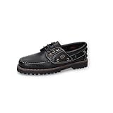 Dockers by Gerli Herren Bootsschuhe, Männer Bootsschuhe,Mokassins,Sommerschuhe,Boat-Shoes,sportlich,Leder,Segelschuhe,schwarz,44 EU