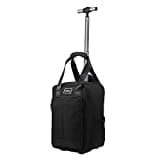 Cabin Max Narvik Handgepäck Koffer 40x20x25 cm 20L Trolley für Ryanair unter Sitz (rPET Schwarz)