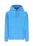 Luis Trenker Basic Hoodie Luphilipp, Farbe:hellblau, Größe:M