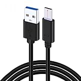 1M USB C Kabel (Langer STECKER 10mm) für Oukitel WP10 5G WP9 WP7 WP5 WP2 WP1;Doogee S97 Pro | S59 Pro | S58 Pro | S86 | S88 Plus/Pro | S96 Pro | S95 Pro Ladekabel USB C Type C auf USB A 3.0 Datenkabel