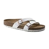 Birkenstock Mädchen Mules Yao Balance Birko-Flor Blanc Sandale