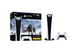 Sony PlayStation 5 Digital Edition 825GB (CFI-1216B) + God of War Ragnarök (PEGI), white