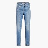 LEVIS Women's 721 HIGH Rise Skinny MED Indigo-Worn IN, COOL IT Now You, 27W x 30L