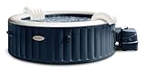 Intex Whirlpool Pure SPA Bubble Massage - Ø 216 cm x 71 cm, für 6 Personen, Fassungsvermögen 1.098 l, Navyblau, 28432EX