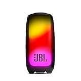 JBL Pulse 5 – Tragbarer Bluetooth-Lautsprecher in Schwarz mit Lichtshow und bis zu 12 Stunden Spielzeit – IP67 Staub - und wasserdicht – Koppelbar mit anderen JBL-Lautsprechern über PartyBoost