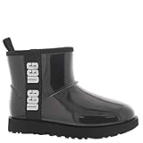 UGG Damen Classic Clear Mini Stiefelette, Black, 36 EU