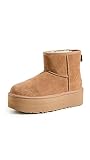 Ugg Damen Classic Mini Platform Winter, Boots, Brown, 39 EU