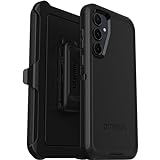 OtterBox Defender Hülle für Samsung Galaxy A55 5G, stoßfest, sturzsicher, extrem robust, Schutzhülle, 5X mehr Stürze als nach Militärstandard, kompatibel mit kabellosem Aufladen, Schwarz