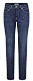 MAC Jeans Damen Melanie Straight Jeans, Blau (Dark Blue D845), W34/L32