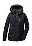 Killtec Damen Outdoorjacke Funktionsjacke mit abzippbarer Kapuze KOW 140 WMN Jckt wasserdicht, Winddicht, atmungsaktiv 00200-schwarz 40