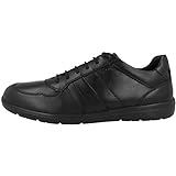 Geox Herren Leitan Schuhe, Schwarz, 45 EU