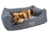 TrendPet Viscado - orthopädisches Hundebett grau