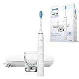 Philips HX9911/27 Elektrische Schallzahnbürste Philips Sonicare Diamondclean 9000, ideal für eine gründliche Reinigung, mit USB-Reiseetui und Ladebecher, Hx9911/27