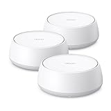 TP-Link Deco BE25 WiFi 7 Mesh WLAN(3 Pack), BE3600 Dual-Band, 2 x 2.5 Gbit/s Port für Jede Einheit, WPA3, 4 Streams, 160 MHz Kanäle, Gästenetzwerk, HomeShield, Empfohlen für Häuser mit 4-6 Zimmern