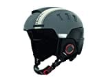 Livall Erwachsene RS1 Ski-Helm, grau, 54-58cm