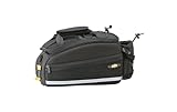 TOPEAK MTX 2.0 TrunkBag EX wasserdichte Fahrradkoffertasche, kompatibel mit Allen MTX QuickTrack 2.0 Racks, schwarz