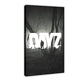 Enartly Leinwand Bilder DayZ Video Game Poster Canvas Wall Art Pictures for Bedroom Wall Art Gifts Decor 60x90cm Senza Cornice