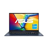 ASUS Vivobook 15 Laptop | 15,6" Full-HD 16:9 IPS Display | Intel i3-1215U | 8 GB RAM | 512 GB SSD | Intel UHD Graphics | Windows 11 | QWERTZ Tastatur| Quiet Blue