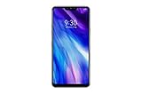 LG G7 ThinQ Smartphone (15,47 cm (6,1 Zoll) FullVision LCD Display, 64GB interner Speicher, 4GB RAM, einstellbare Notch, IP68, MIL-STD-810G, Android 8.0) Platinum Grau