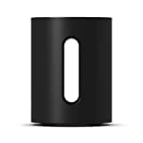 Sonos Sub Mini Kompakt-Subwoofer, beeindruckender Bass, ausgewogener Klang, Einstellbarer EQ, 2 Class-D-Verstärker, Trueplay - Schwarz.