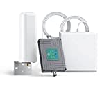 Handy Signalverstärker Triband-Repeater Verstärker Alle Netze LTE GSM 3G 4G 800MHz 900MHz 2100MHz EGSM WCDMA UMTS Verstärker Sprachanruf und Daten für Multi Mobile Netzwerkanbieter