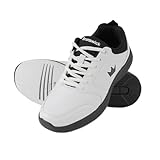 EMAX | Brunswick - Bowling-Schuhe Männer | Herren Bowling-Schuh | Classic White - Schuhgröße 46