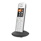 Gigaset CE575HX - DECT-Mobilteil mit Ladeschale - hochwertiges Schnurloses Telefon für Router und DECT-Basis - Fritzbox-kompatibel - moderne Benutzeroberfläche - Mobilteil mit Ladeschale, silber