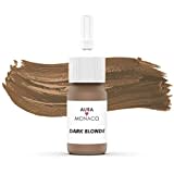 AURA Monaco Permanent Make Up Farbe PMU Farbe Microblading Farbe Powder Brows Pigment REACH-konform dermatologisch getestet made in DE "Dark Blonde" Augenbrauen Farbe Tattoo Farbe