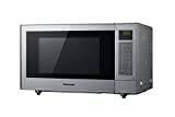 Panasonic NN-CT57JMBPQ Slimline Kombi-Mikrowelle mit Drehteller, 1000 W, 27 Liter, silberfarben