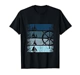 Retro Vintage Segel Segelboot Segelschiff Segler Geschenke T-Shirt