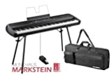 Korg SP-280 BK - SPAR-SET mit Tragetasche, Stagepiano schwarz, Ständer, Pedal,