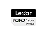 Lexar nCARD NM Karte 128GB, Bis zu 90 MB/s Lesen, Bis zu 70 MB/s Schreiben, Nano-Speicherkarte für Huawei Handy, Smartphones (LNCARD-128AMZN)