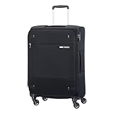 Samsonite Base Boost - Spinner M Erweiterbar Koffer, 66 cm, 67,5/73,5 L, Schwarz (Black)