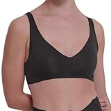 Sloggi Damen Zero Feel 2.0 Soft Bra, Black, M