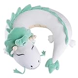 DRACA Anime Merch Plüschtier Cute Kawaii Plushies Dragon Nackenkissen Plush Merchandise Kuscheltier Travel Pillow Reisekissen Anime Kissen Süß Drache Kuscheltiere Plüschtiere