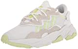 adidas Originals Women's Ozweego Sneaker, White/Almost Lime/Pulse Lime, 8