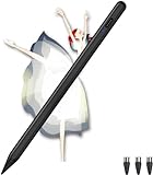 Universival Active Pad Stylus Pens for Touch Screens Wiederaufladbarer Pad Pencil with Magnetischer,Kapazitiv Stylus Pen für iPad Pro/Air/Mini/Samsung/iOS/Android/Tablets-Schwarz