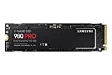 Samsung 980 PRO NVMe M.2 SSD, 1 TB, PCIe 4.0, 7.000 MB/s Lesen, 5.000 MB/s Schreiben, Interne SSD für Gaming und Videobearbeitung, MZ-V8P1T0BW