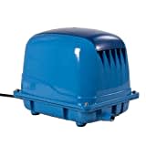 AquaForte AP-200 Luftpumpe, 200 Watt, Max. Druck 4,5 m, Geeignet für Pools und Teiche bis 150m3, Fische max. 120.000 Liter, Koi max. 60.000 Liter, 8 kg, Ausgang 18 mm