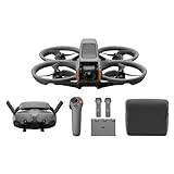 DJI Avata 2 Fly More Combo (3 Akkus), FPV-Drohne mit 4K-Kamera, 69 Minuten max. Flugzeit, Akrobatik auf Tastendruck, Kameradrohne mit Goggles 3 und RC Motion 3, mit Propellerschutz