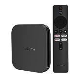 Mi TV Box S 2nd Gen, Ultra 4K HD Streaming Media Player 2GB RAM+8GB ROM Mi Smart TV Box, Unterstützt Google TV, Dolby Vision, HDR10+, Dolby Atmos, DTS-HD Sound, Drahtlose Projektion, Dualband-WLAN