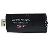 Hauppauge WinTV-HVR-935HD 01588 - USB Hybrid TV-Tuner - digitales Fernsehen DVB-T2 HD, DVB-C HD, DVB-T, Analog-TV für Laptop oder PC