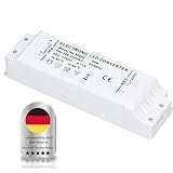 LED Trafo LED Transformator 1-50W 4.2A 230V auf 12V DC Schalt Niedervolttrafo LED-Treiber Netzteil,kein LED-Flimmern,LED Niedervolttrafo für G4 MR16 GU5.3 LED Halogen,LED Lampe und Lichtstreifen