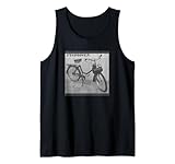 Französisches altes Fahhrad mit vorderradantrieb Velosolex Tank Top