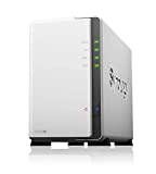 Synology DS220j 2-Bay Diskstation NAS (Realtek RTD1296 512MB Ram 1xRJ-45 1GbE LAN-Port) Bundle mit 2 x 4TB WD RED Plus HDD (WD40EFZX - 68AWUN0)