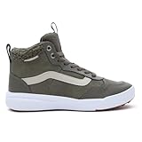 Vans Damen Range EXP Hi VansGuard Sneaker, Leather/Suede Dark Olive, 39 EU