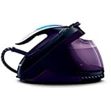 Philips GC9650/80 Dampfbügelstation PerfectCare Elite Silence (Premium-Bügelsohle, Optimal TEMP, 7,5 bar, 500 g/Min Dampfstoß, extrem leicht und leise) violett