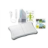 Wii-Konsole, Nintendo, Wii Fit Plus Set weiß Ihr persönlicher Fitnesstrainer Mit Wii Sports + Wii Sports Resort inkl und Balance Board WLAN eingebaut Mit Wiimote Plus und Nunchuck Controller